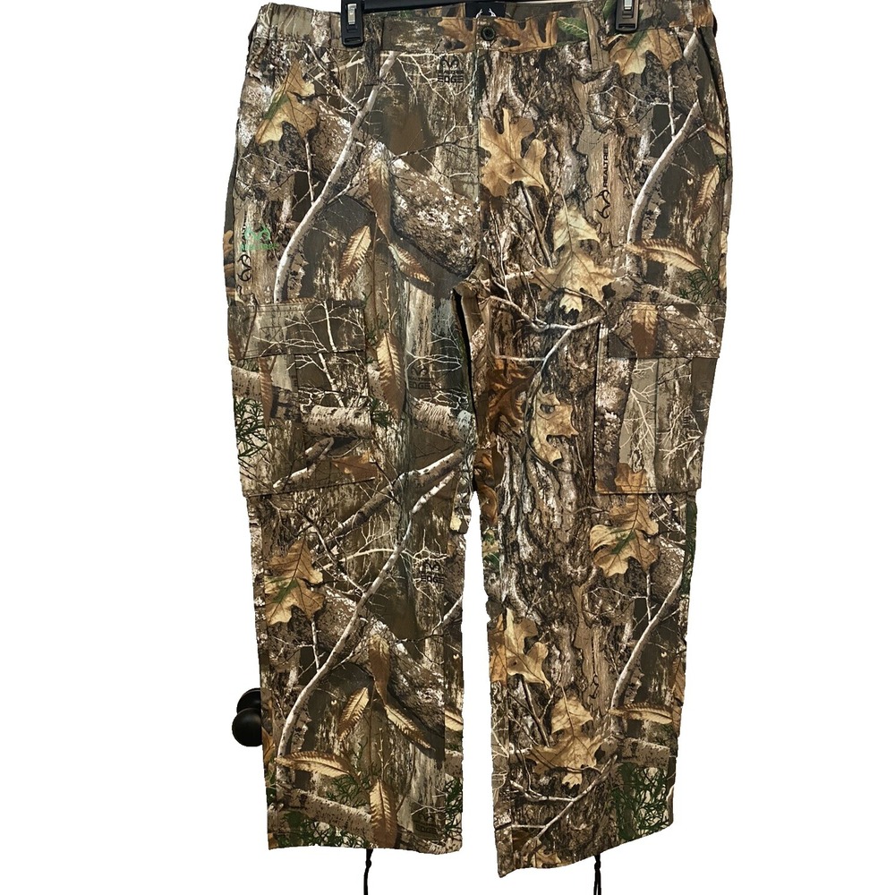 NEW REALTREE‎ Men 2XL XXL 44 46 Hunting Pants Cargo Fishing Cotton Camouflage